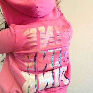 PINK Victoria Secret Sequin Hoodie